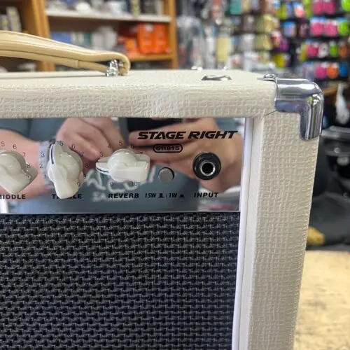 Used  Stage Right by Monoprice 611815 15-Watt 1x12 Guitar Combo Tube Amp with Celestion Speaker and Spring Reverb - Image 5