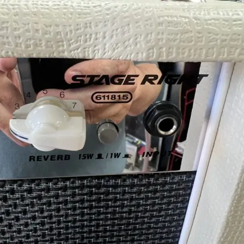 Used  Stage Right by Monoprice 611815 15-Watt 1x12 Guitar Combo Tube Amp with Celestion Speaker and Spring Reverb - Image 6