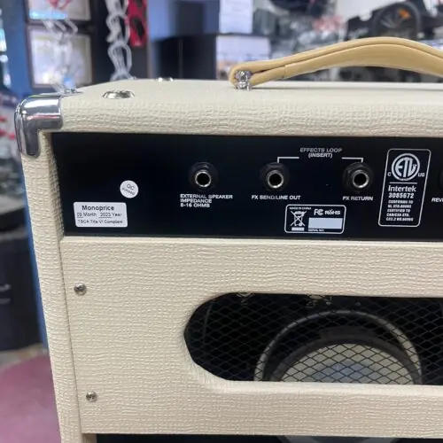Used  Stage Right by Monoprice 611815 15-Watt 1x12 Guitar Combo Tube Amp with Celestion Speaker and Spring Reverb - Image 10