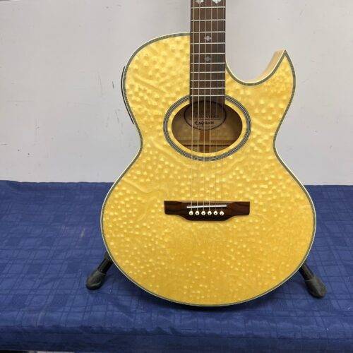 Used Epiphone PR7E Jumbo Acoustic Electric Guitar Made in Korea - Image 6