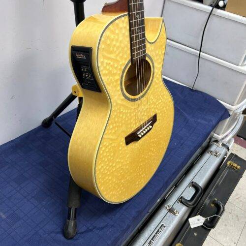 Used Epiphone PR7E Jumbo Acoustic Electric Guitar Made in Korea - Image 9