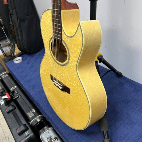 Used Epiphone PR7E Jumbo Acoustic Electric Guitar Made in Korea - Image 11