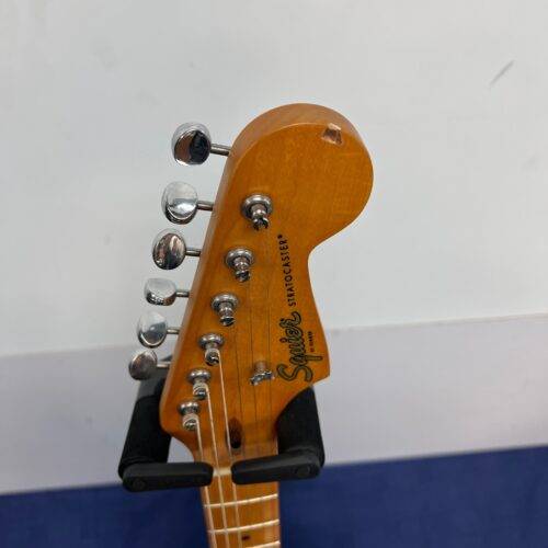 Used Squier Strat Stratocaster Electric Guitar 40th Anniversary Vintage Edition Satin Sea Foam Green - Image 2