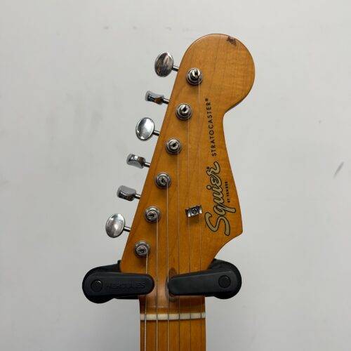 Used Squier Strat Stratocaster Electric Guitar 40th Anniversary Vintage Edition Satin Sea Foam Green - Image 3