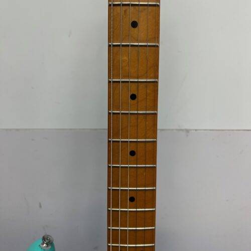 Used Squier Strat Stratocaster Electric Guitar 40th Anniversary Vintage Edition Satin Sea Foam Green - Image 6