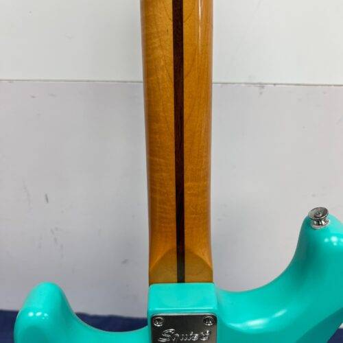 Used Squier Strat Stratocaster Electric Guitar 40th Anniversary Vintage Edition Satin Sea Foam Green - Image 17
