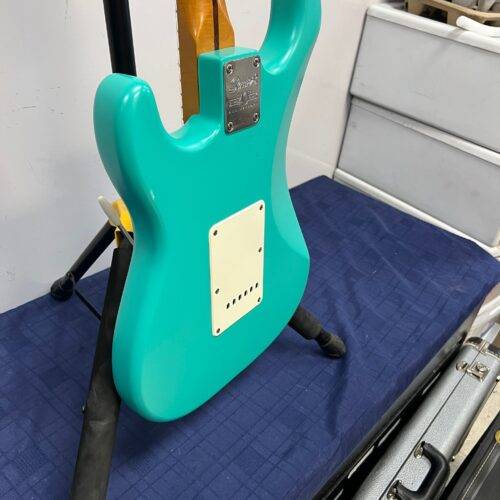 Used Squier Strat Stratocaster Electric Guitar 40th Anniversary Vintage Edition Satin Sea Foam Green - Image 21