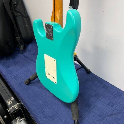 Used Squier Strat Stratocaster Electric Guitar 40th Anniversary Vintage Edition Satin Sea Foam Green - Image 23