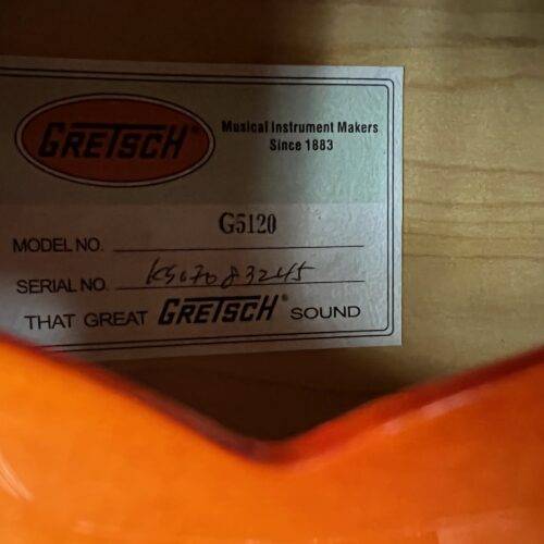 Used Gretsch Guitars G5120 Electromatic Hollowbody With Bigsby Tailpiece Electric Guitar Made in Korea with Case - Image 13