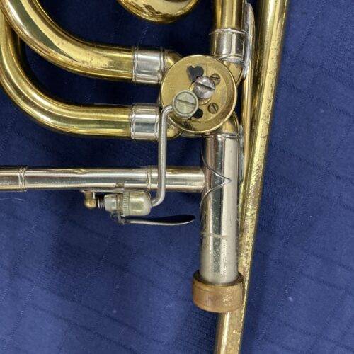 Used Bach Stradivarius 42G Professional Tenor Trombone w/ F Attachment & Model 50 Slide in Case - Image 7