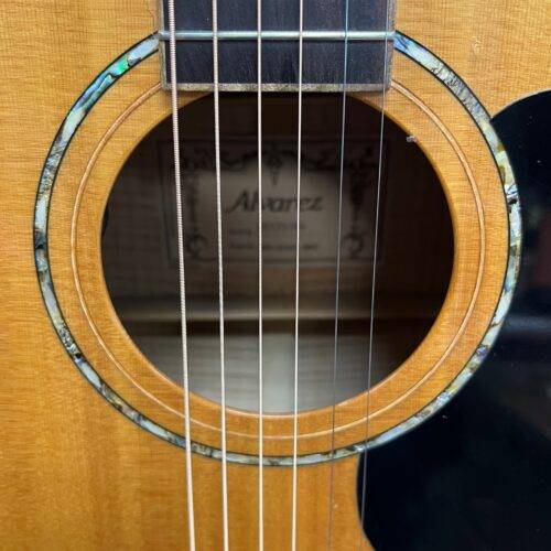 Used Alvarez MD-200C Masterworks Acoustic Electric Guitar Spruce Top Maple Body Made in Korea - Image 8