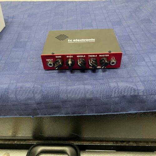 Used TC Electronic BAM200 Ultra-Compact 200 Watt Bass Head with Class-D Amp Technology in Original Box - Image 3