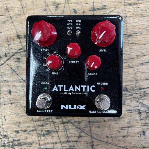 Used Nux Verdugo Series NDR-5 Atlantic Delay & Reverb Guitar Pedal with Original Box - Image 2