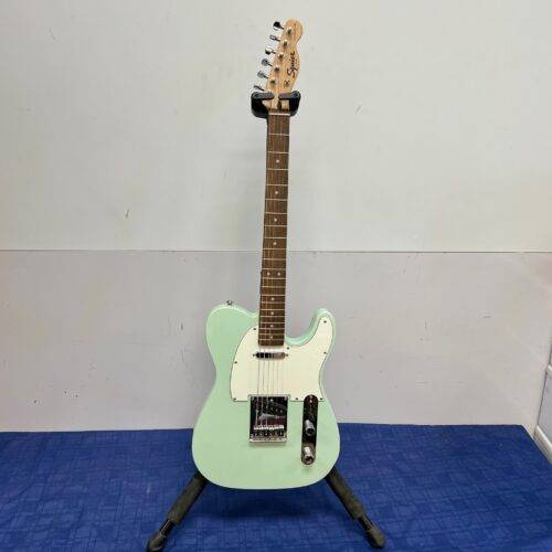 Used Squier FSR Bullet Tele Telecaster Sonic Sea Foam Green Laurel Fingerboard 2021