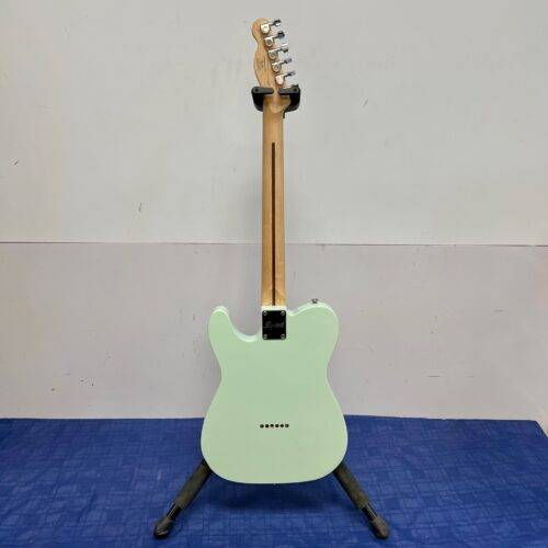 Used Squier FSR Bullet Tele Telecaster Sonic Sea Foam Green Laurel Fingerboard 2021 - Image 12