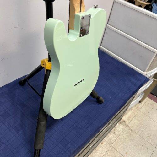 Used Squier FSR Bullet Tele Telecaster Sonic Sea Foam Green Laurel Fingerboard 2021 - Image 18