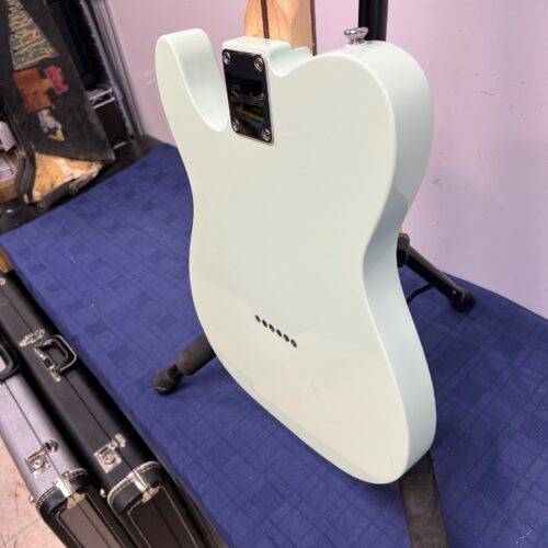 Used Squier FSR Bullet Tele Telecaster Sonic Sea Foam Green Laurel Fingerboard 2021 - Image 19