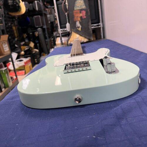 Used Squier FSR Bullet Tele Telecaster Sonic Sea Foam Green Laurel Fingerboard 2021 - Image 22