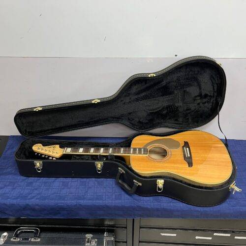 Used Fender California Series Elvis Kingman Dreadnought Acoustic Guitar Elvis Presley Signature with Case Clambake