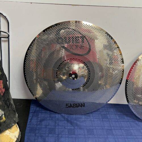 Used set of Sabian Quiet Tone Practice Cymbal Set 14/16/18/20 inch QTPC504 - Image 2