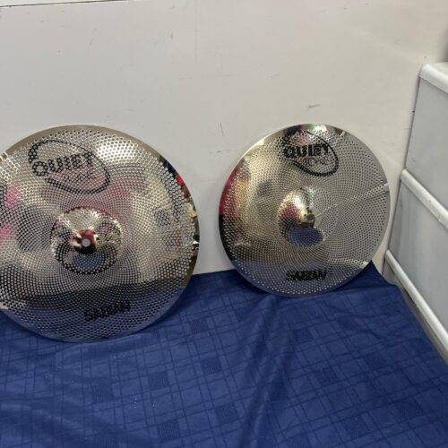 Used set of Sabian Quiet Tone Practice Cymbal Set 14/16/18/20 inch QTPC504 - Image 5