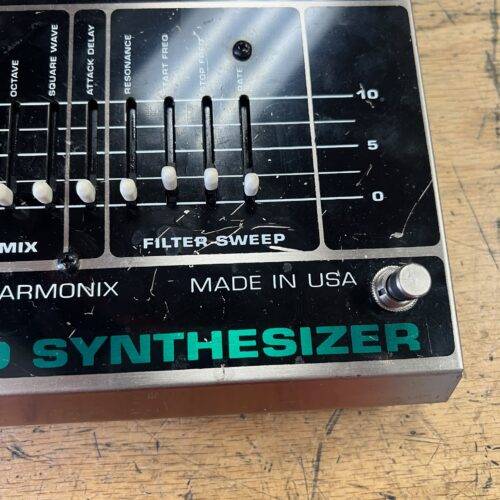 Used Electro Harmonix Bass Micro Synth Synthesizer Guitar Pedal Made in the USA with Original AC Adapter - Image 5