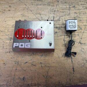 Used Electro Harmonix POG Polyphonic Octave Generator Guitar Pedal Made in the USA with Original AC Adapter