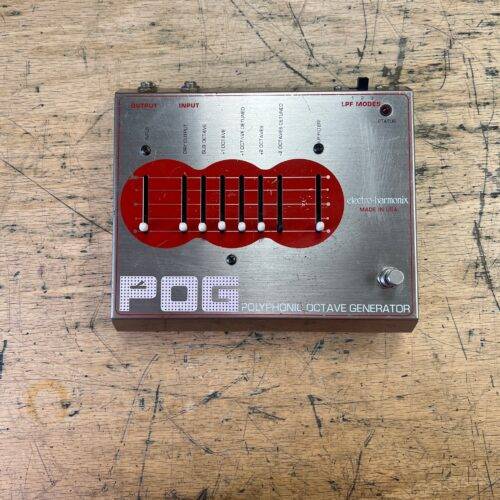 Used Electro Harmonix POG Polyphonic Octave Generator Guitar Pedal Made in the USA with Original AC Adapter - Image 2