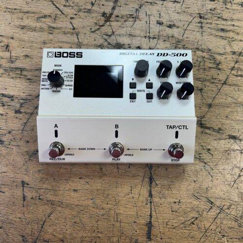 Used Boss DD-500 Digital Delay Guitar Pedal