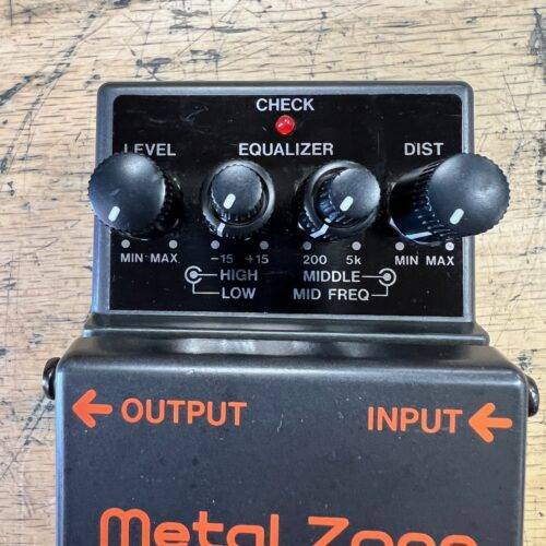 Used Boss MT-2 Metal Zone Guitar Pedal - Image 2