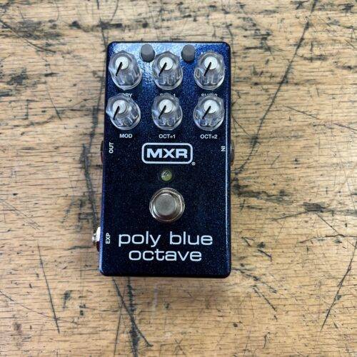 Used MXR Poly Blue Octave Guitar Pedal M306
