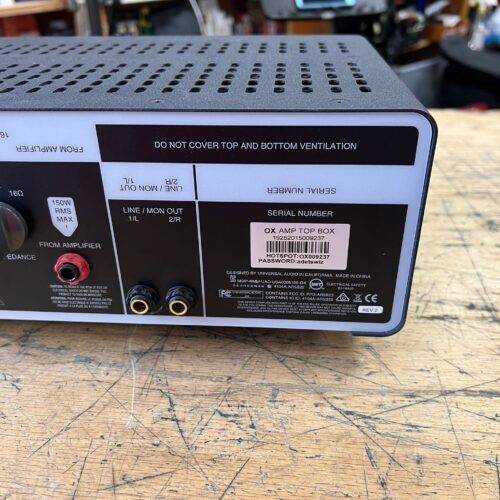 Used Universal Audio OX Reactive Amp Top Box Amplifier Attenuator with Speaker Modeling in Original Box - Image 7