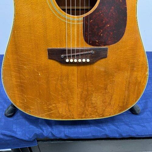 Vintage Gibson SJN Natural Southern Jumbo Acoustic Guitar Made in the USA 1970 with Case - Image 10