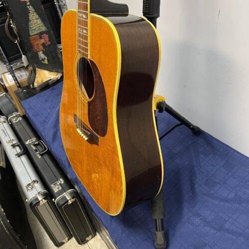 Vintage Gibson SJN Natural Southern Jumbo Acoustic Guitar Made in the USA 1970 with Case - Image 14