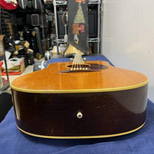 Vintage Gibson SJN Natural Southern Jumbo Acoustic Guitar Made in the USA 1970 with Case - Image 29