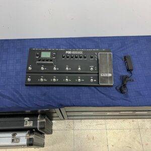 Used Line 6 POD HD500X Guitar Multi-effects Amp Modeler Floor Processor with AC Adapter
