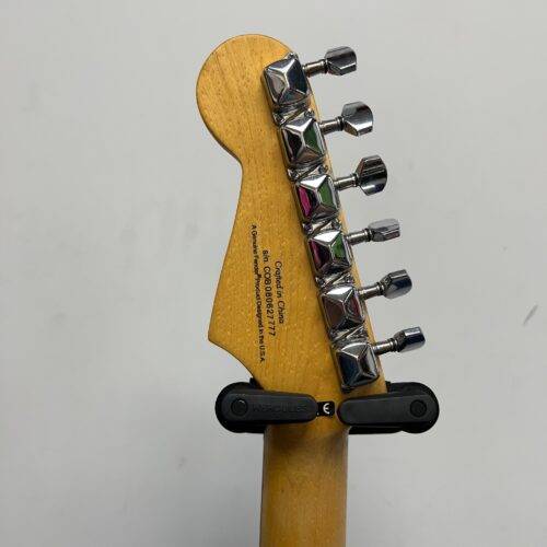 Used Squier Bullet Strat Stratocaster Electric Guitar Fiesta Red 2008 - Image 13