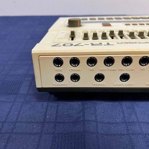 Vintage Roland TR-707TR-707 Software Rhythm Composer Drum Machine with Original Box AC Adapter Manual Made in Japan - Image 12