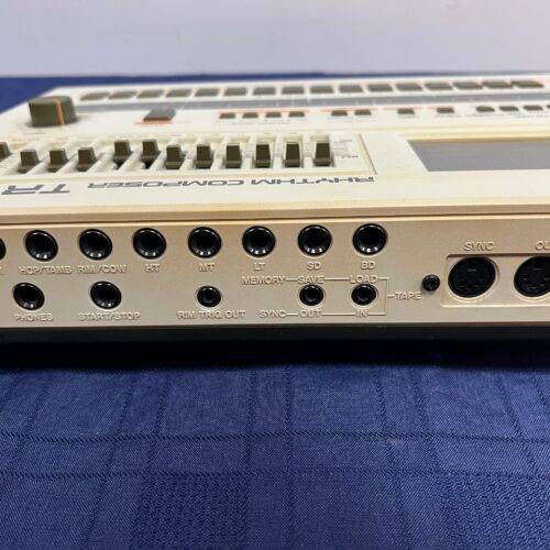 Vintage Roland TR-707TR-707 Software Rhythm Composer Drum Machine with Original Box AC Adapter Manual Made in Japan - Image 13