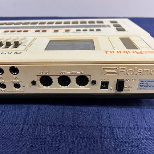 Vintage Roland TR-707TR-707 Software Rhythm Composer Drum Machine with Original Box AC Adapter Manual Made in Japan - Image 14