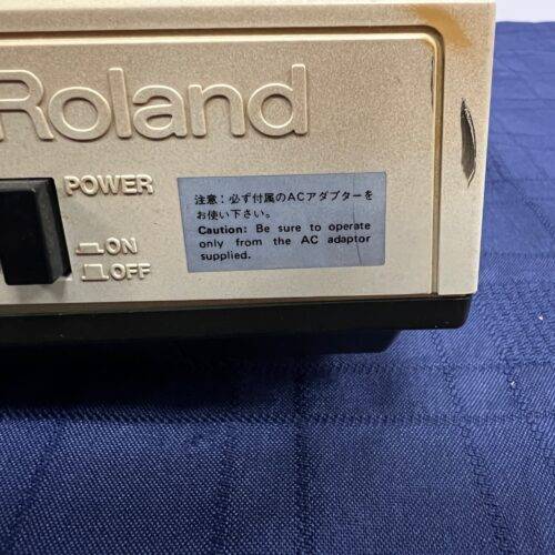 Vintage Roland TR-707TR-707 Software Rhythm Composer Drum Machine with Original Box AC Adapter Manual Made in Japan - Image 16