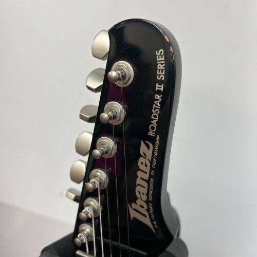 Vintage Ibanez Roadstar II Series RG525 Electric Guitar Made in Japan 1986 Gun Metallic - Image 3