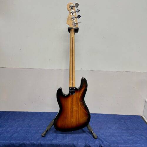 Used Squier Vintage Modified 4-String Fretless Jazz Electric Bass Guitar 2007 - Image 12