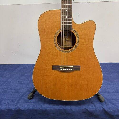 Used Teton STS105CENT 105 Series Dreadnought Acoustic Electric Guitar with Case - Image 7