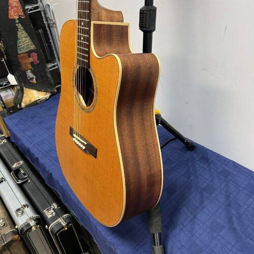Used Teton STS105CENT 105 Series Dreadnought Acoustic Electric Guitar with Case - Image 11