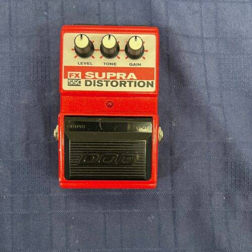 Used DOD FX 55C Supra Distortion Guitar Pedal