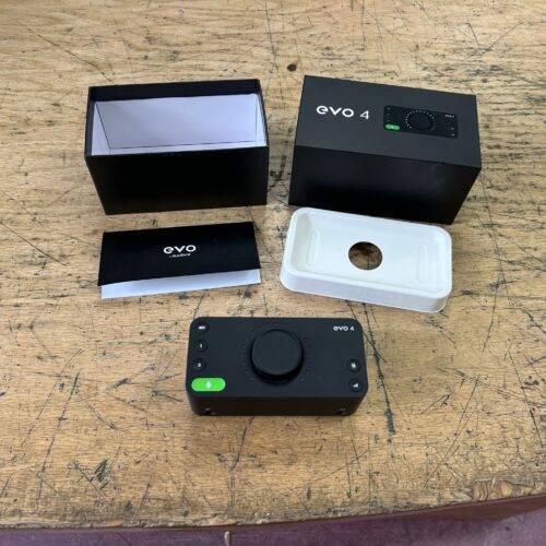 Used Audient EVO 4 USB Audio Interface with Original Box