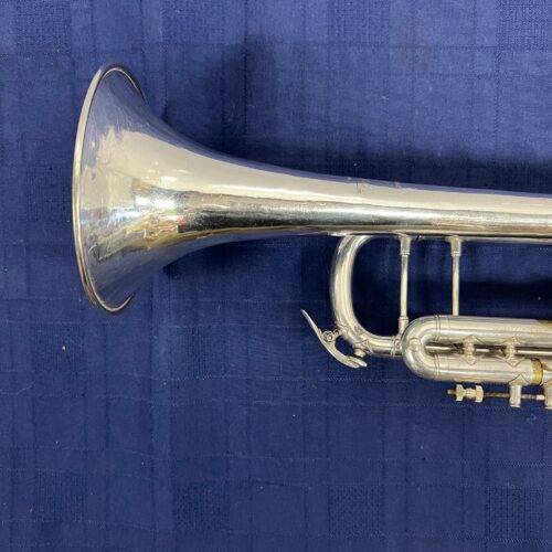 Used Bach Stradivarius Model 37 Bb Silver Trumpet with new Pro Tec Case Just Serviced ML Early 1990's - Image 10