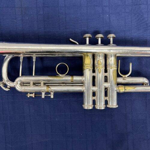 Used Bach Stradivarius Model 37 Bb Silver Trumpet with new Pro Tec Case Just Serviced ML Early 1990's - Image 11