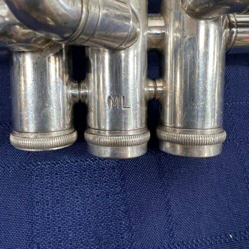 Used Bach Stradivarius Model 37 Bb Silver Trumpet with new Pro Tec Case Just Serviced ML Early 1990's - Image 18